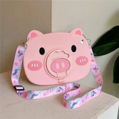 Pro Mini Air 2022 2021 2018 Cute iPad Case 9Styles With Handle Soft Stand Kids - Image 1 of 4