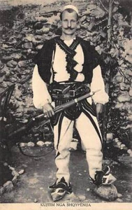 ALBANIA - Albanian warrior. Publised by Stefan Tati - Picture 1 of 2