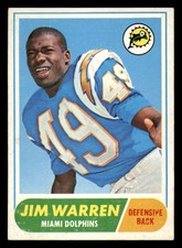 1968 Topps Football #1 to #110 - Complete your set - Pick your card