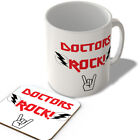 Doctors Rock! - Mug and Coaster Set
