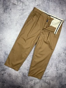Polo Por Ralph Lauren Marrón De Colección Años 90 Andrew Pantalones Chinos Para Hombre Talla 38 x 32 - Imagen 1 de 13