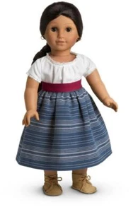 AMERICAN GIRL JOSEFINA'S SCHOOL OUTFIT~CAMISA~SKIRT~SASH~COMPLETE~NEW - Picture 1 of 2