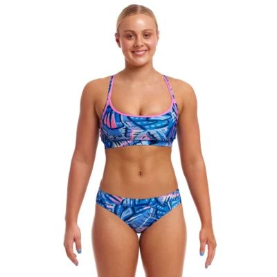 Funkita Women's Soaring Hi ECO Sports Bikini Two Piece Swimwear,  Ladies Two Pie - Bild 1 von 4
