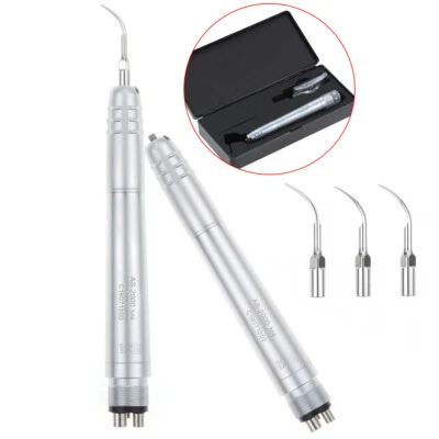 Escalador de período de aire ultrasónico dental tipo NSK pieza de mano higienista puntas 4H+S1, S2, S3 Foto 1 de 4