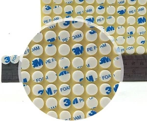 ALMOHADILLAS DE ESPUMA DE PE grises 3M, PUNTOS DE DOBLE CARA pegajosos autoadhesivos, cinta de álbum de recortes 3D - Imagen 1 de 11