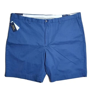 Polo Ralph Lauren Men's 50B Big & Tall Blue Stretch Shorts Classic Fit 9" Inseam - Picture 1 of 9