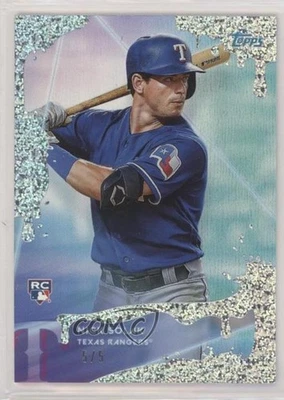 2020 X Steve Aoki Wave 3 Silver Funfetti Holo Foilboard /5 Nick Solak Rookie RC - Image 1 of 2