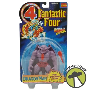 Marvel Comics Fantastic Four Dragon Man Action Figure 1995 Toy Biz 45116 NRFP - Picture 1 of 7