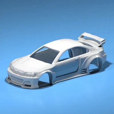 3D Resin UFO Wide Body Kit for Hot Wheels BMW M3 E46 – Plug n Play Custom Set - Image 1 of 4