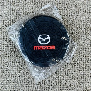 Mazda Silicone Coaster Cup Mat Car Drink Holder Insert Set Of 2 - Picture 1 of 7
