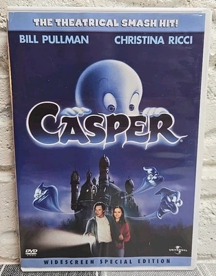 Casper DVD 1995 Widescreen Special Edition Christina Ricci Bill Pullman  - Image 1 of 3