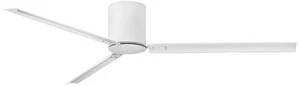 72" Hinkley Indy Damp Matte White Hugger Smart Ceiling Fan with Remote - Picture 1 of 1