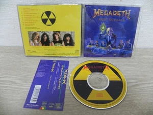 Megadeth - Rust In Peace 1990 Japan CD + OBI - Imagen 1 de 3