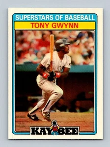 1987 Topps Kay-Bee Superstars of Baseball #15 Tony Gwynn San Diego Padres - Picture 1 of 2