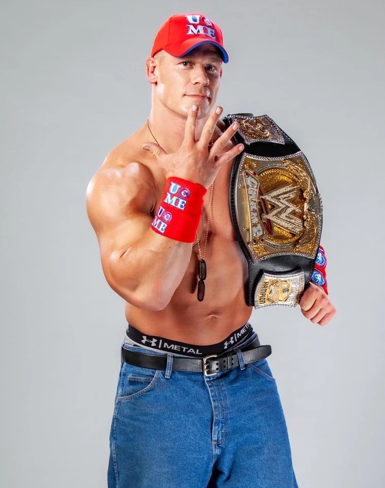 Impresión fotográfica de John Cena 8x10 La última vez es ahora PÓSTER DEL ÚLTIMO PARTIDO WWE RAW CHAMP WWF Foto 1 de 1