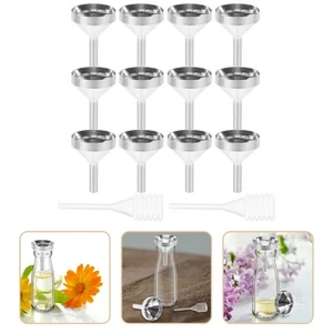 10 piezas mini embudo laboratorio botellas pequeñas embudos pequeños para miniatura - Imagen 1 de 12