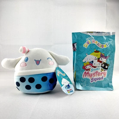 Squishmallows Sanrio Hello Kitty & Friends Boba Scented Plush - Cinnamoroll - Image 1 of 4