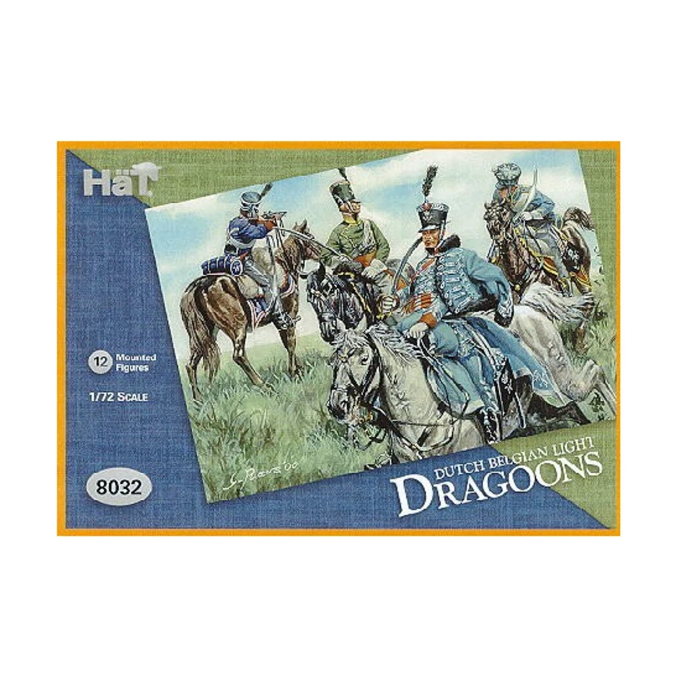 Hat Industries Mini 1/72 Dutch Belgian Light Dragoons VG+/NM - Image 1 of 1