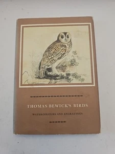 Thomas Bewick's Birds: Watercolours and Engravings 1981 Hardcover Book HCDJ - Bild 1 von 7