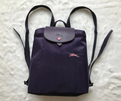 Longchamp Purple Small Backpack - image 1 of 4