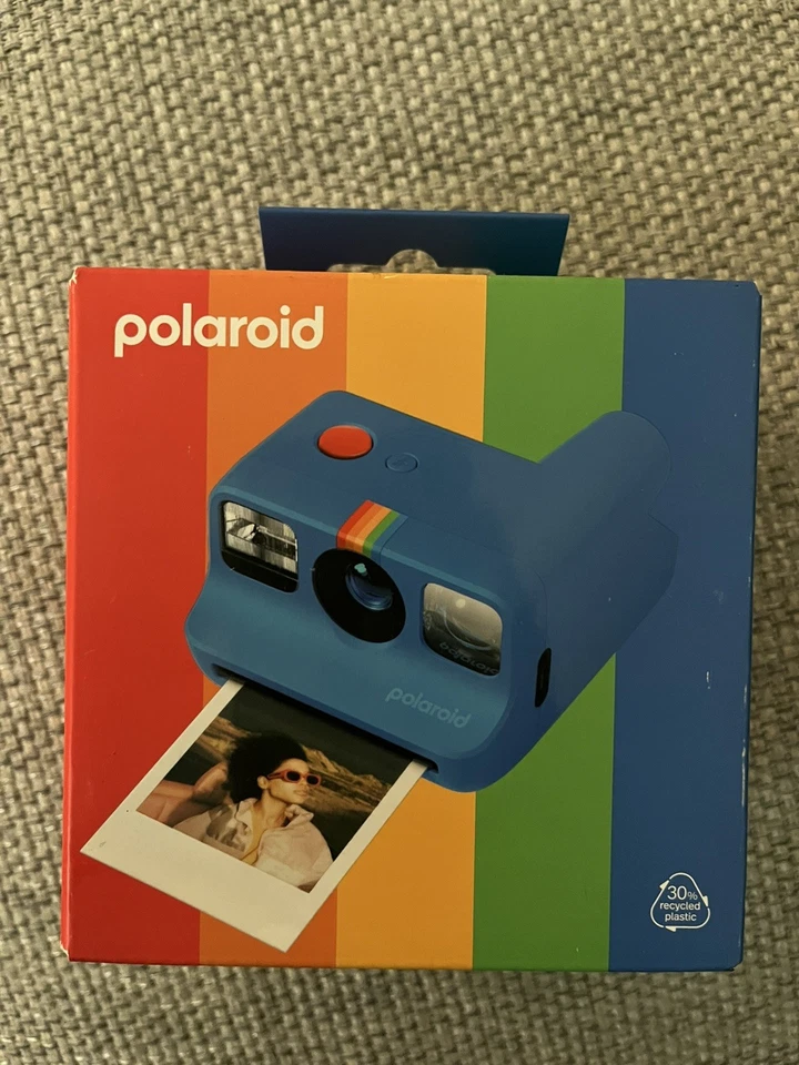 Polaroid Go Generation 2 - Mini Instant Film Camera - Blue - NEW, FRAYED BOX - Image 1 of 1