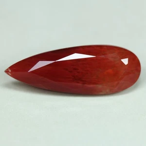 3.95 Cts_Ravishing Best Color_100 % Natural Unheated Red Andesine_Sunstone - Imagen 1 de 3