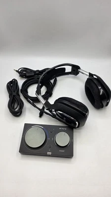 ASTRO A40 TR + Mixamp Pro Wired Gaming Headset PC/Mac/PS4 - USED - TESTED WORKS - Image 1 of 4