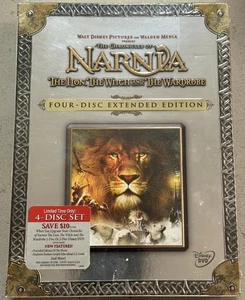 New Chronicles of Narnia: Lion The Witch and The Wardrobe (4 Disc DVD) - Picture 1 of 2
