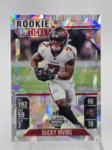 2024 Panini Contenders Optic - Rookie Ticket Bucky Irving #67 Cracked Ice Prizm - Picture 1 of 2