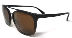 NOS Vuarnet VL160400042121 Pure Brown Sunglasses - Dark Brown/Brown Glass Lens - Picture 1 of 7