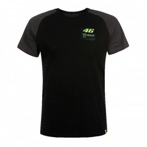 VR46 Official Valentino Rossi Monster T-Shirt Black - MOMTS 358804 - Picture 1 of 5