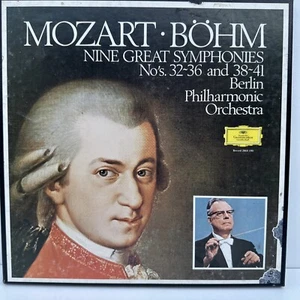 Mozart, Bohm: Nine Great Symphonies 4xLP Box Set with Libretto - 2864 190 - Picture 1 of 10