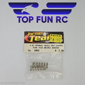 Team Associated 8453 Gold Spring 12.0 Hard For 1/10th Scale - Picture 1 of 1