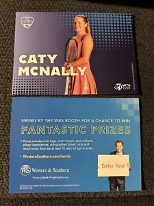 Caty McNally 5 x 7 Bilderkarte TENNIS 2023 Western & Southern Open Cincy ATPWTA - Bild 1 von 1