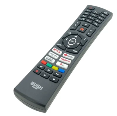 Genuine Bush RC4591P TV Remote Control for DLED40FHDS DLED43UHDHDRS QLED43UHDS - Image 1 of 4