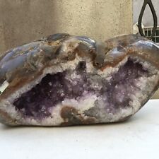 25.18kg Natural agate amethyst cave quartz crystal cave mineral specimen