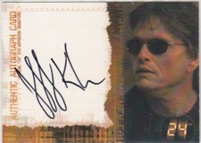 24 TWENTY FOUR SEASON 5 - JEFF KOBER (HAAS) AUTOGRAPH CARD