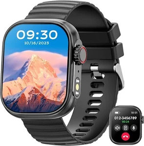 Smart Watch with Bluetooth Call, Fitness Activity Tracker, Blood Pressure,Sleep - Picture 1 of 8