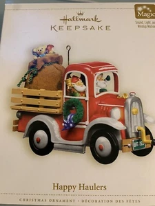 Happy Haulers Truck Magic Windup Magic Sound Hallmark Keepsake Ornament 2006 NIB - Picture 1 of 4