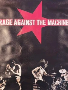 Rage Against the Machine Canvas Poster 12" X 18" Tapestry Banner Gloss Black - Picture 1 of 3