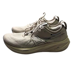 Zapatillas deportivas cómodas ASICS Gel Nimbus 26 para hombre talla 13 gris pluma/negro - Imagen 1 de 10