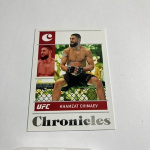 2022 Panini UFC Chronicles Base Card Khamzat Chimaev #8