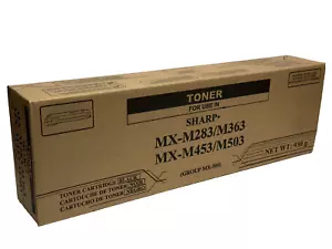 Sharp MX-500 Compatible BLACK Toner Cartridge for MX-M283,M363,M453,M503 - NEW - Picture 1 of 3