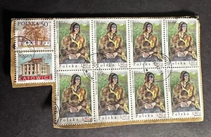 POLAND 2004 WOMAN VALUE USED ON PAPER -S17572 - Picture 1 of 1