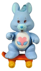 Vintage 1985 Care Bears Cousins 3" Posable Swift Heart Rabbit Speedy Skateboard - Picture 1 of 3