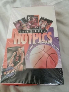 1991-92 Star Pics Hotpics Basketball Factory Sealed Pros Prospects Box - Picture 1 of 8