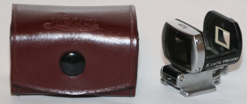 Visor Leica SOOUT 9 cm con base en estuche 1943 Alemania muy bonito Foto 1 de 4
