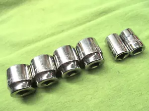 Set 6 Matco Metric 3/8" dr 12pt Chrome Sockets - 11mm thru 22mm -minus some -USA - Picture 1 of 7