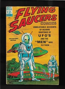 1967 Issue #1 " FLYING SAUCERS " Original & Complete Dell Comic Book - Picture 1 of 16