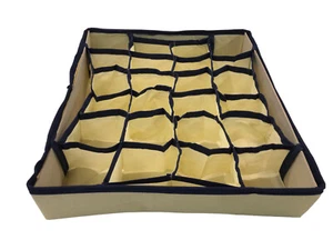 SCOMPARTI PORTA BIANCHERIA INTIMO PER CASSETTI CALZE CRAVATTE CINTURE 24 POSTI - Imagen 1 de 1